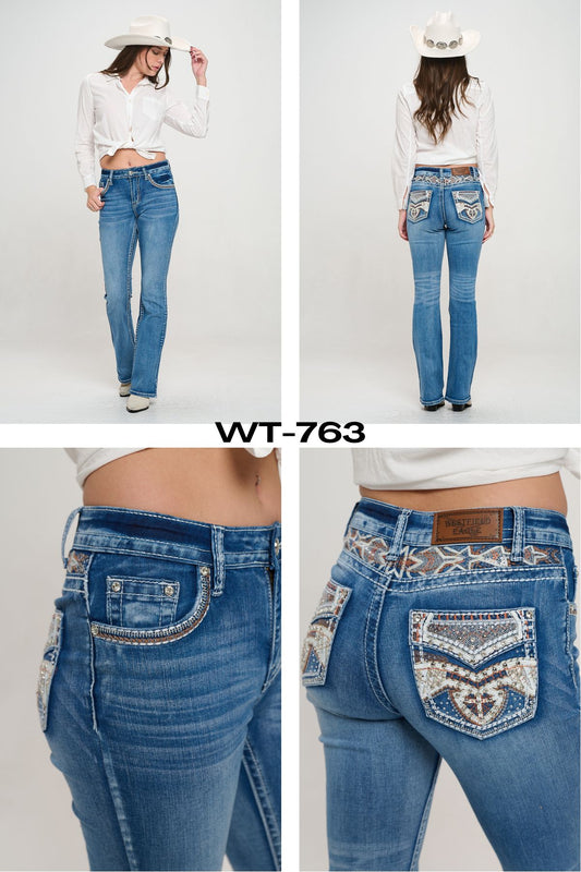 Bling Bootcut WT-763 Size 1 - 21