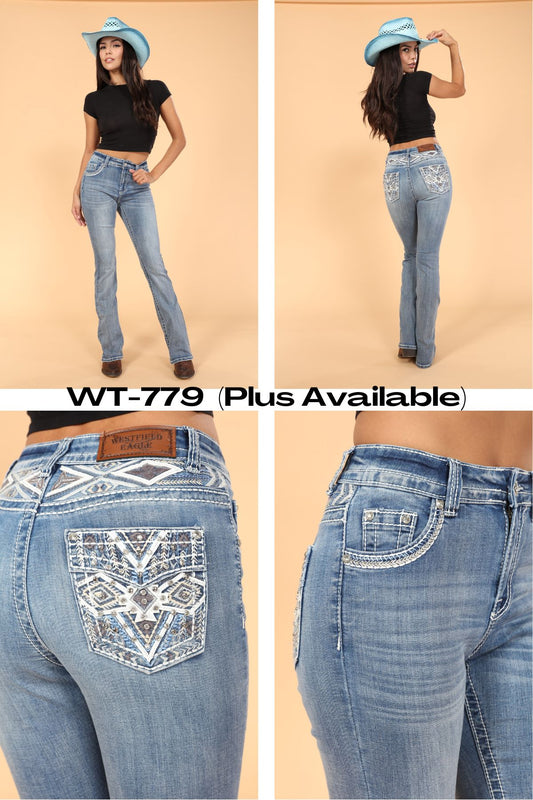 Aztec 2 Bootcut WT-779 Size 1-21